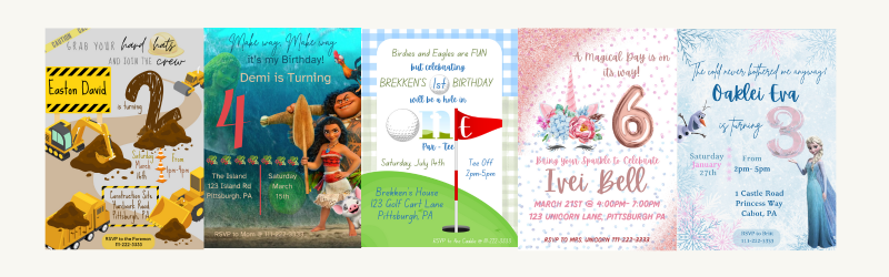 digital invitations